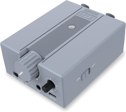 Headphone Amplifier DC 5V-1A, 3.5Mm Rechargeable Portable Headphone Amp Using 8Ω-250Ω Impedance, with 2 XLR and 1/4” TRS Input Portable In-Ear Monitor Amp